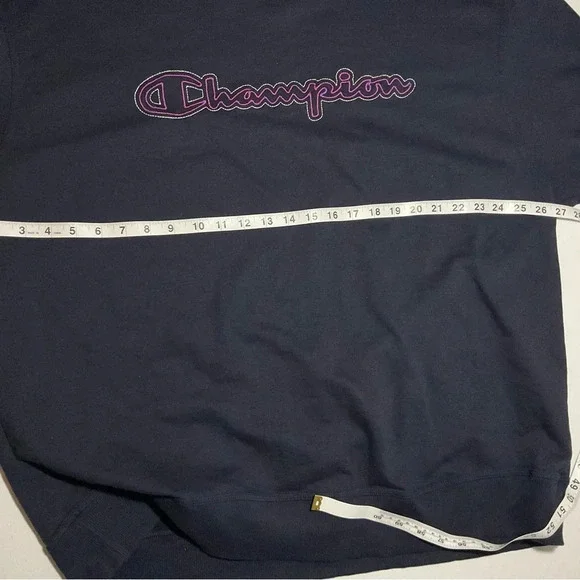 Men’s 2XL navy blue Champion sweatshirt - Picture 7 of 7